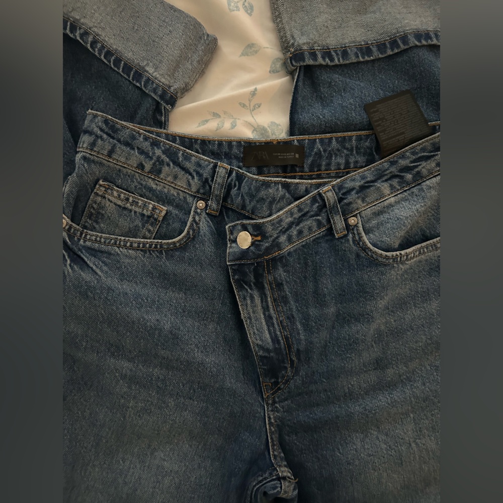 ZARA Classic Blue Crossover Denim
